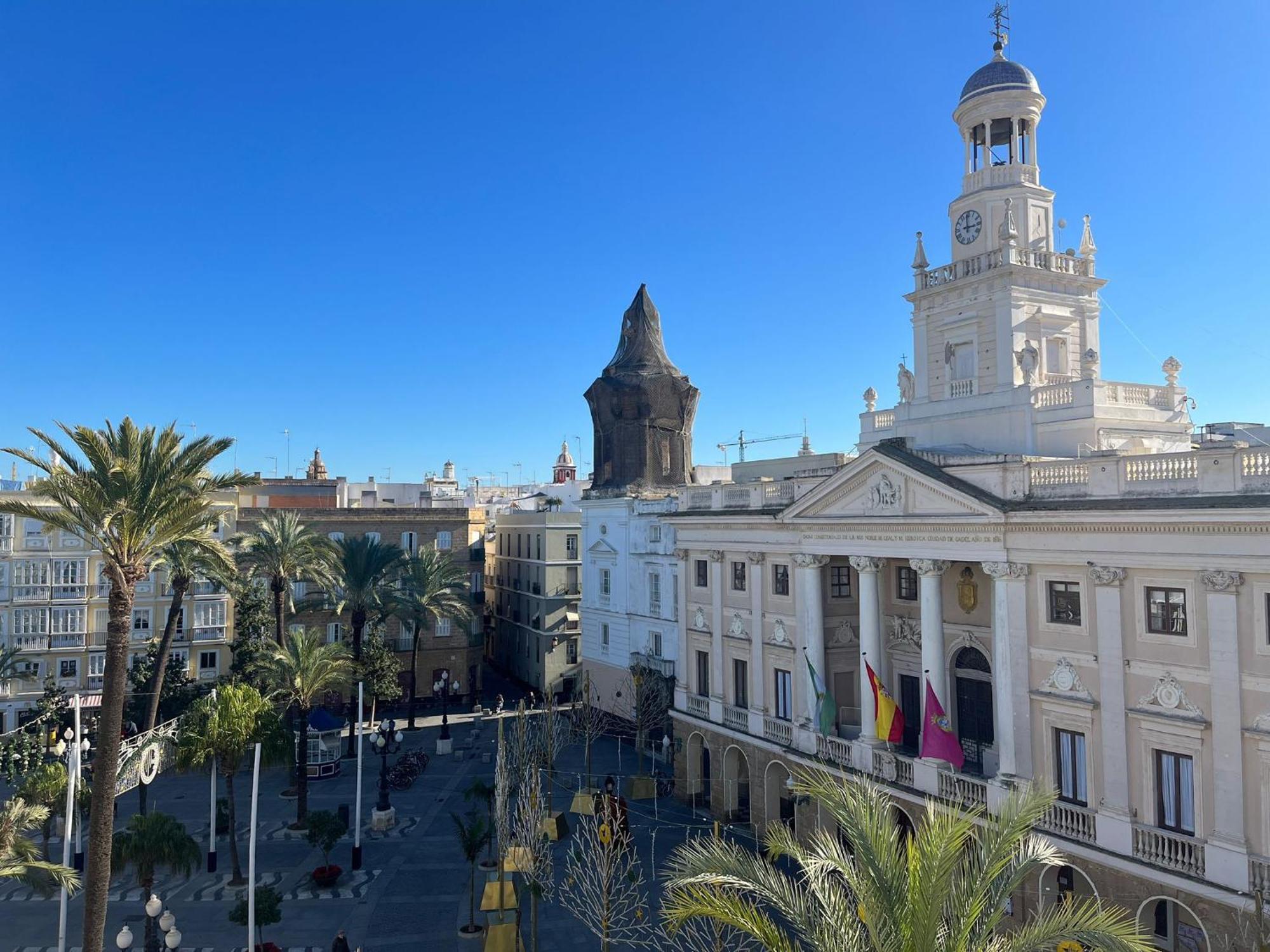 Penthouse La Plaza En Cadiz Centro Grupo Ac Gestion Daire Dış mekan fotoğraf